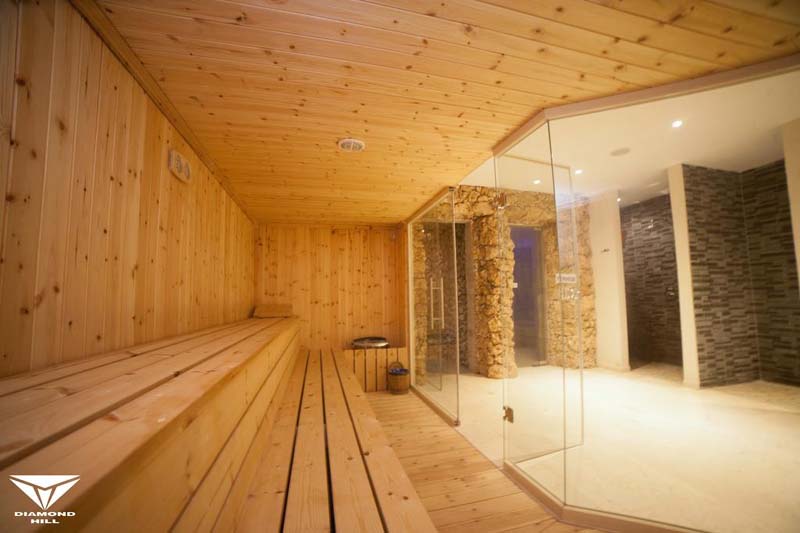 Diamond Hill Resort and SPA sauna