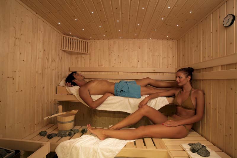 Apostolata Island Resort and Spa sauna