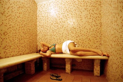 Hermitage Hotel sauna