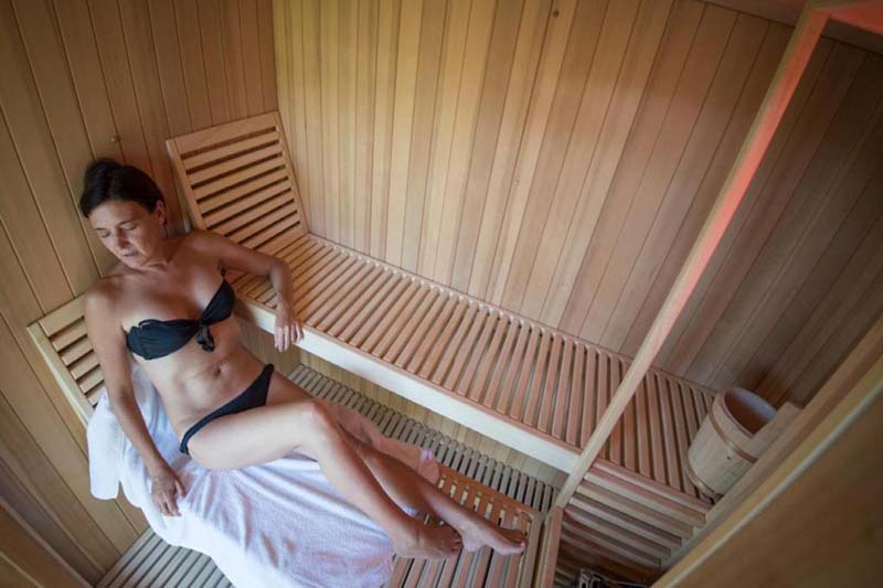 Brisighella Green Wellness sauna
