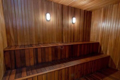 Brewster's Mountain Lodge sauna