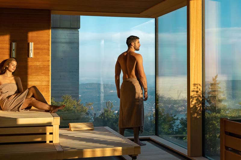 Burgenstock Hotels and Resort sauna