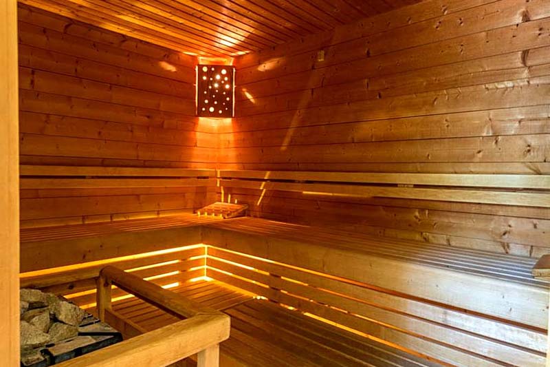 Aux Tanneries de Wiltz sauna