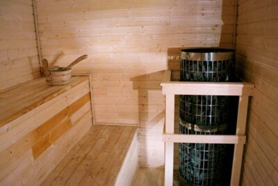 360 Hotel and Spa sauna