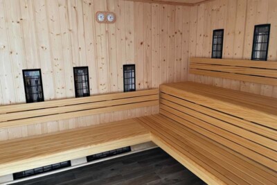 Piscine Heliossane sauna