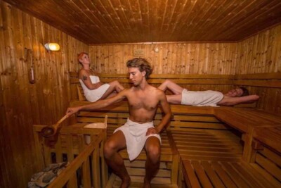Kommandorgarden Camping sauna