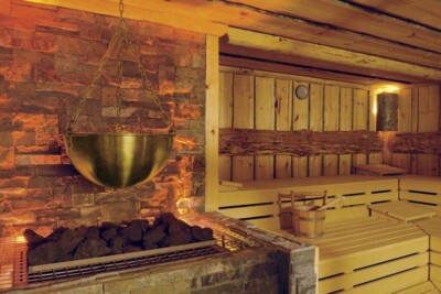 La Val Hotel and Spa sauna