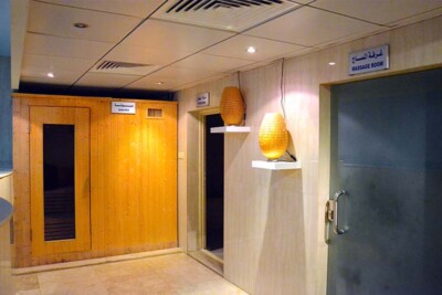 Crown Tower Hotel sauna