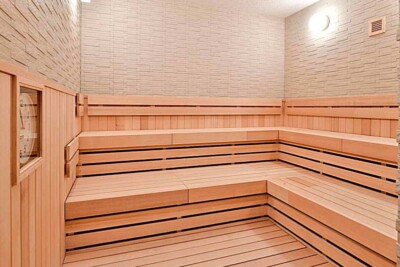 LeQu Okinawa Chatan Spa and Resort sauna
