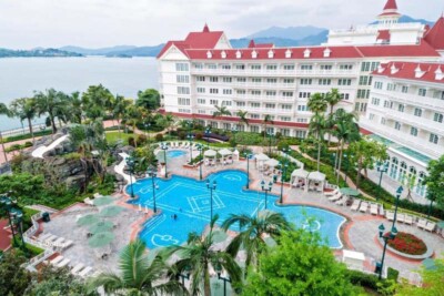 Hong Kong Disneyland Hotel sauna