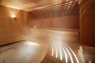 Faena Hotel sauna