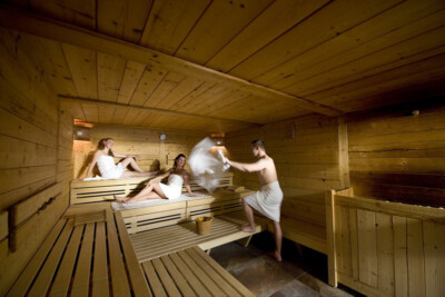 Sacher Boutique Spa sauna