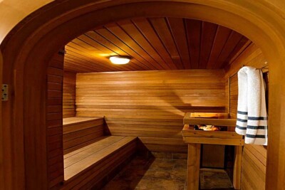 Irwin's Mountain Inn sauna
