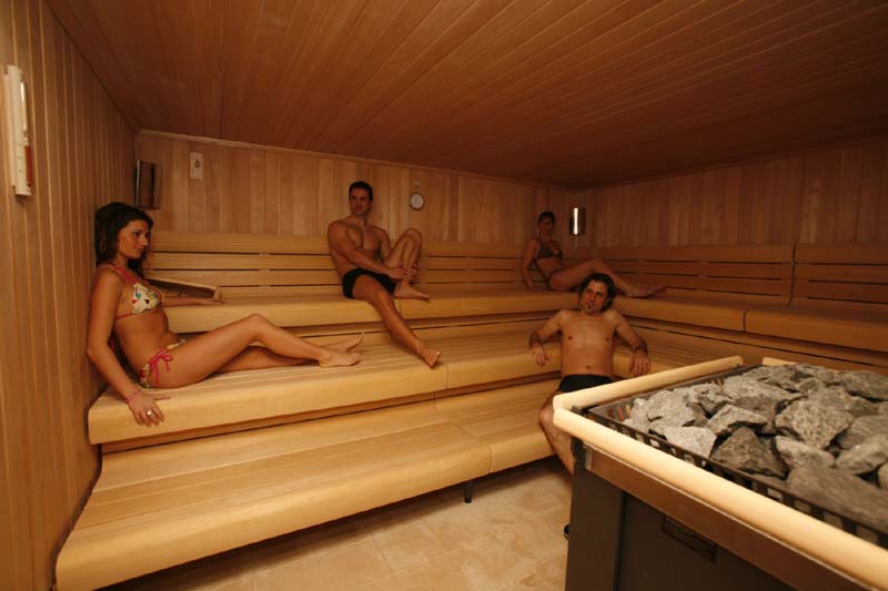 Templo del Agua sauna