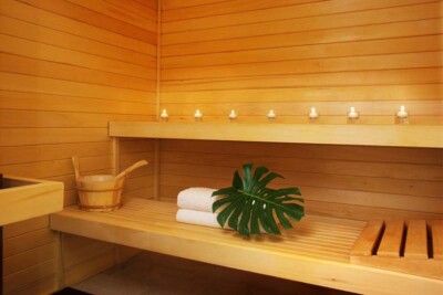 The Beverly Hills Hotel sauna