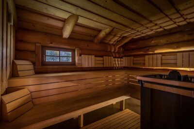 Ciasa Pradel sauna