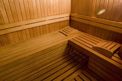 Gymnasium sauna