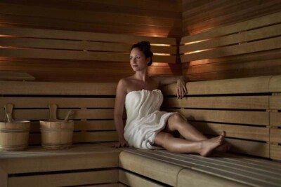 Spa Retreat La Foret sauna