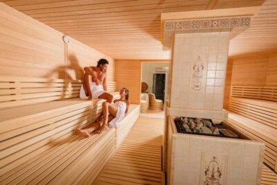 Vinum SPA del Castello di Spessa sauna