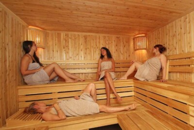 Hotel Suites Lac-Brome sauna