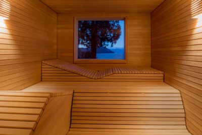 Villa Beluno Hotel and Spa sauna