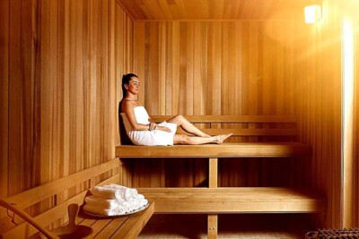 The Westgate Hotel sauna