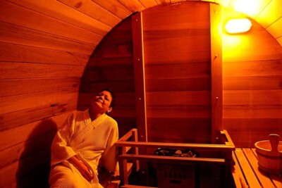 Auberge de la Tour du Lac sauna