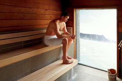 Blue Lagoon Geothermal Spa sauna