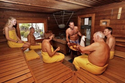 Wellness Schwitzkasten sauna