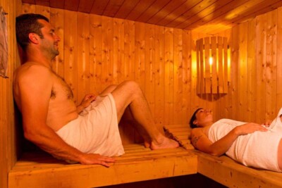 Auberge De La Tomette sauna