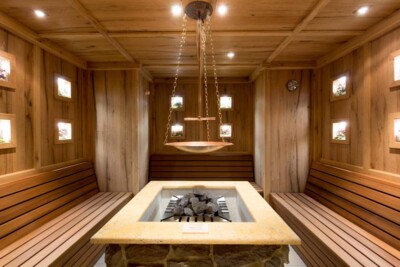 Ferienparadies Leopoldhof sauna
