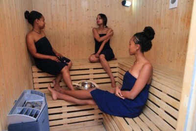 Yaya Africa Athletics Village sauna