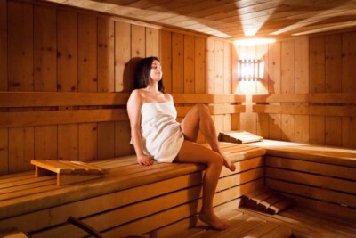 Hotel Sartori’s sauna