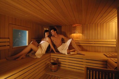Grand Hotel Piz Galin sauna