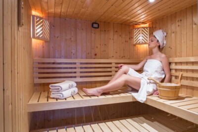 Hotel Hermitage sauna