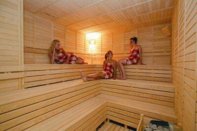 Monachus Hotel and Spa sauna