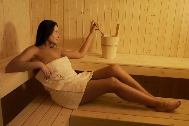 Borgobianco Resort and Spa sauna