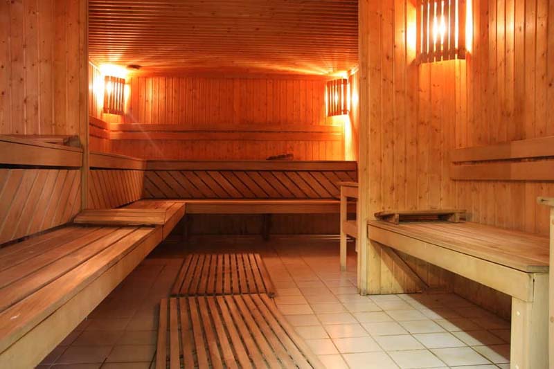 Cross Resort sauna