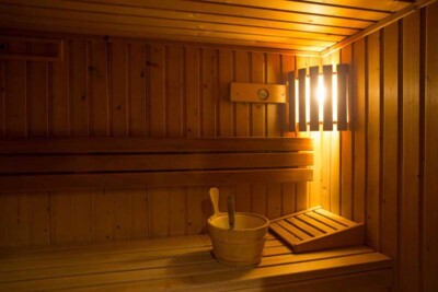 Hotel L'Echaillon sauna