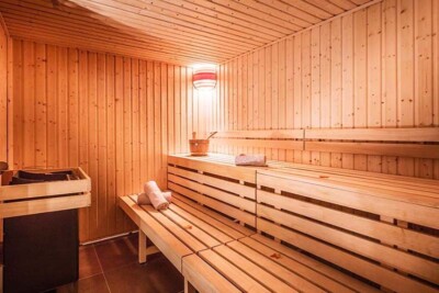 Le Grand Aigle Hotel and Spa sauna