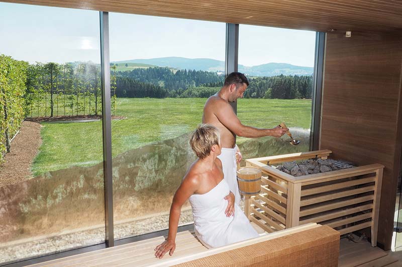 Landrefugium Obermüller Balancehotel sauna