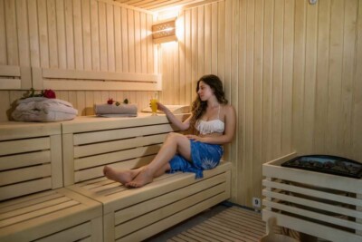 Georgioupolis Resort Aqua Park and SPA sauna