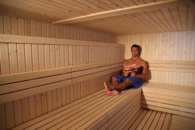 Hotel Negresco sauna