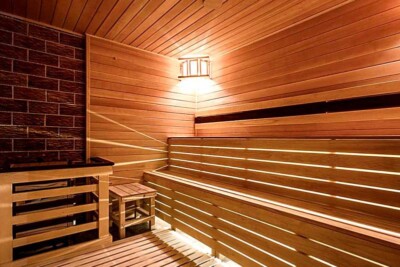 Rossvik Hotel sauna
