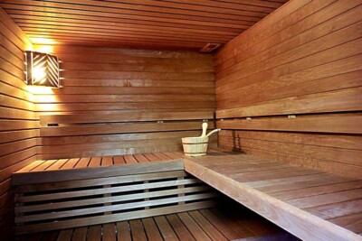 Le Buche Wine Resort & Spa sauna