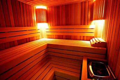 Hostellerie du Chapeau Rouge sauna