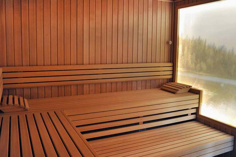 Acamed Resort sauna