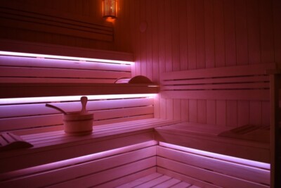 Park Kultury w Powsinie sauna