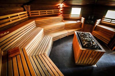 Die Sauna interior